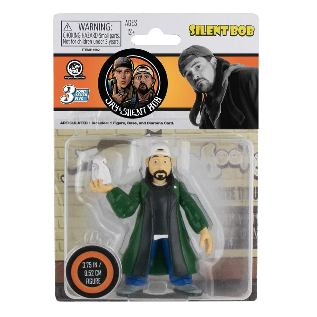 Super Impulse Jay And Silent Bob Silent Bob 3.75 Inch Action Figure