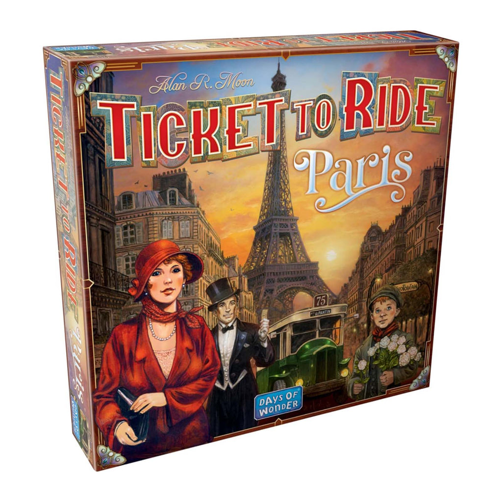 Ticket To Ride Paris The Board Game