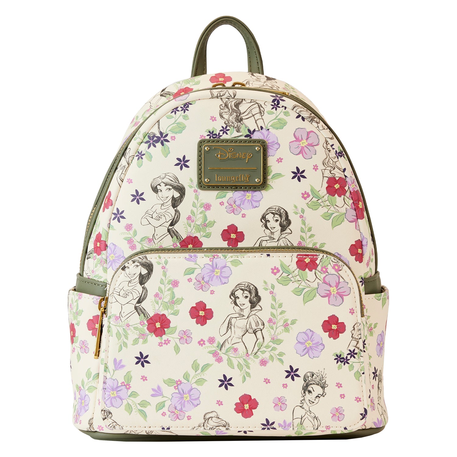 Loungefly Disney Princess Icons Mini Backpack New