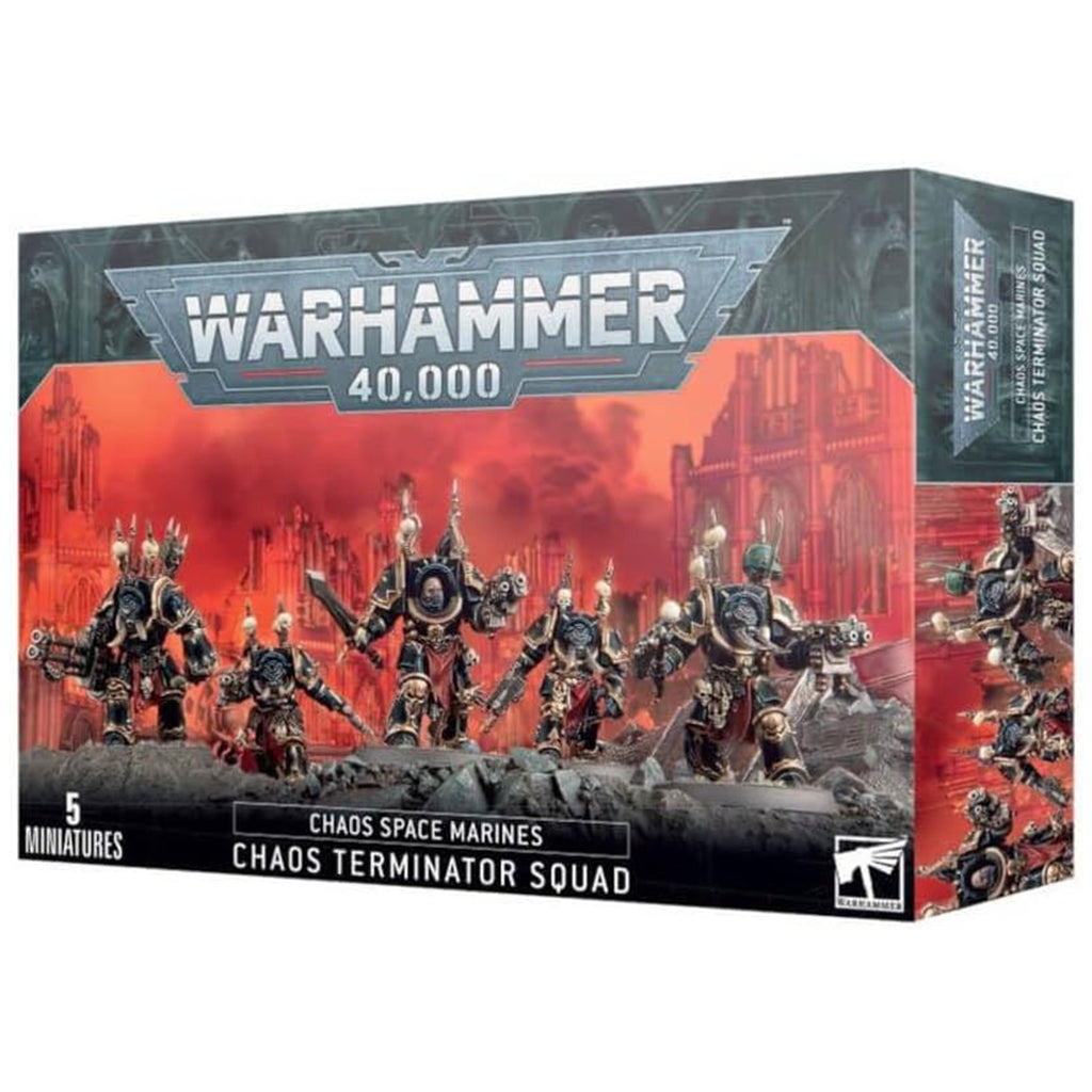 Warhammer 40,000 Chaos Space Marines Chaos Terminator Squad Building Set