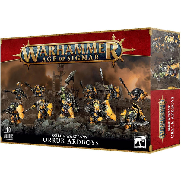 Warhammer Age Of Sigmar Orruk Warclans Orruk Ardboys Building Set ...