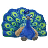 Wild Republic Peacock Mini 7 Inch Plush Figure - Radar Toys