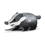 Eugy Badger 3D Cardboard Model Kit - Radar Toys