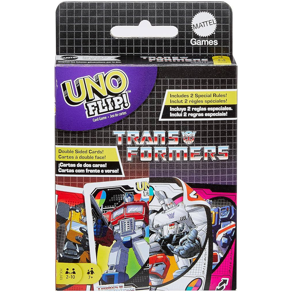 Mattel Transformers Uno Card Game