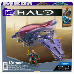 MEGA Halo The Series Renegade Banshee 205 Piece Building Set - Radar Toys