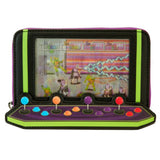 Loungefly Teenage Mutant Ninja Turtles 40th Anniversary Vintage Arcade Zip Around Wallet - Radar Toys