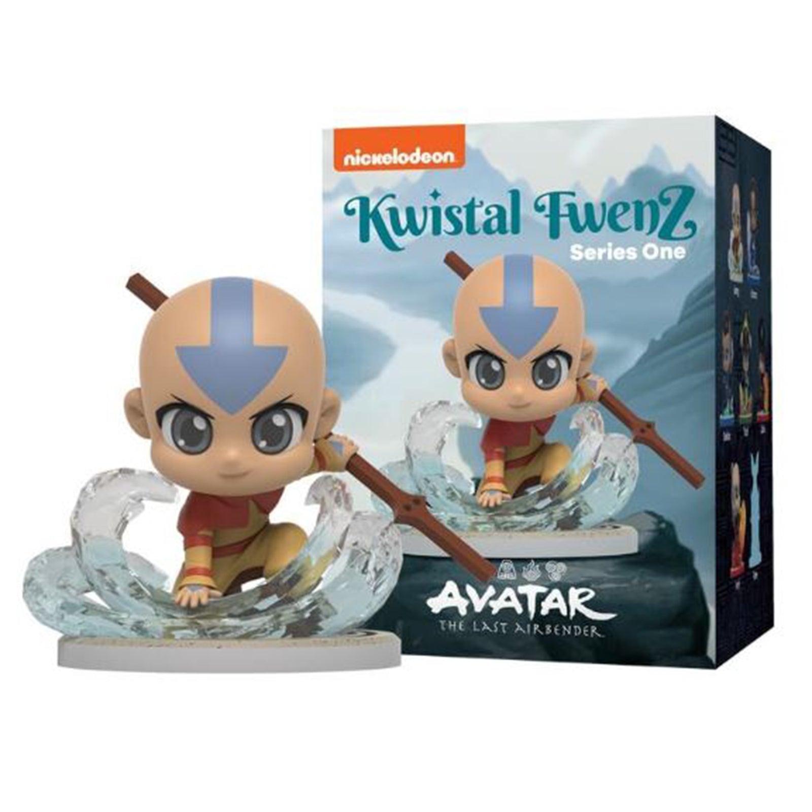 Mighty Jaxx Avatar Last Air Bender Kwistal Fwenz Series One Blind Box Mini  Figure