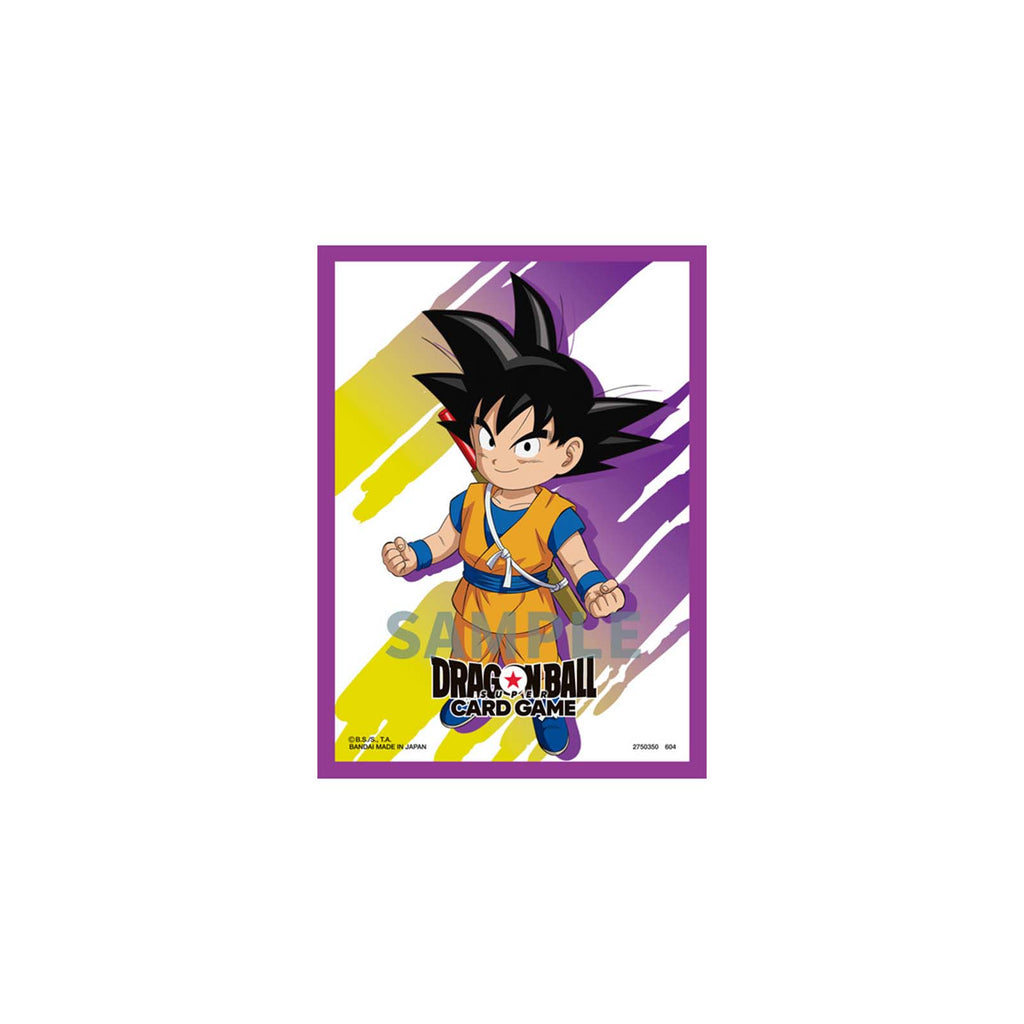 Bandai Dragon Ball Super Card Game 64 Sleeves Son Goku Mini Volume 2