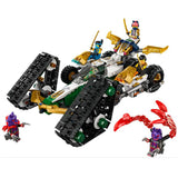 LEGO® Ninjago Dragons Rising Ninja Team Combo Vehicle Building Set 71820 - Radar Toys