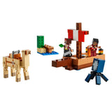 LEGO® Minecraft The Pirate Ship Voyage Building Set 21259 - Radar Toys