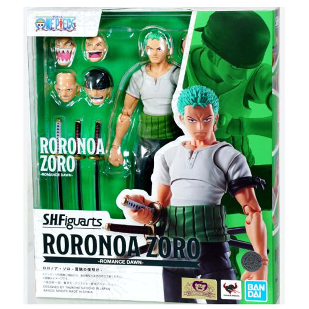 Bandai One Piece SHFiguarts Roronoa Zoro Romancing Dawn Action Figure