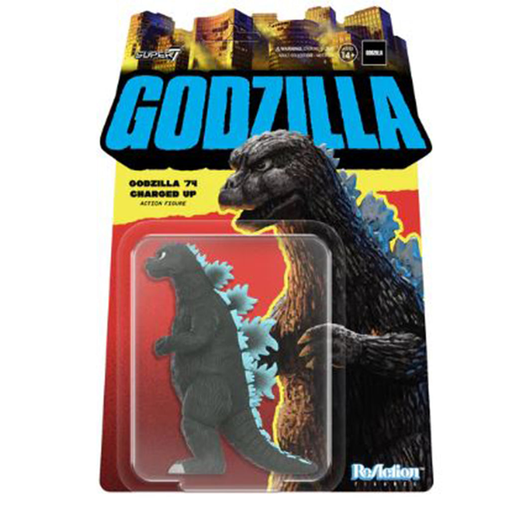 Super7 Toho ReAction Godzilla 1974 Charged Up Action Figure