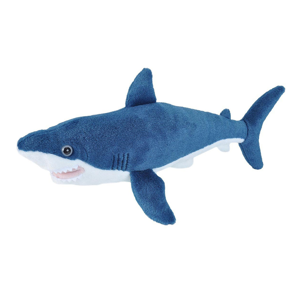 Wild Republic Cuddlekins Mini Mako Shark 15 Inch Plush Figure