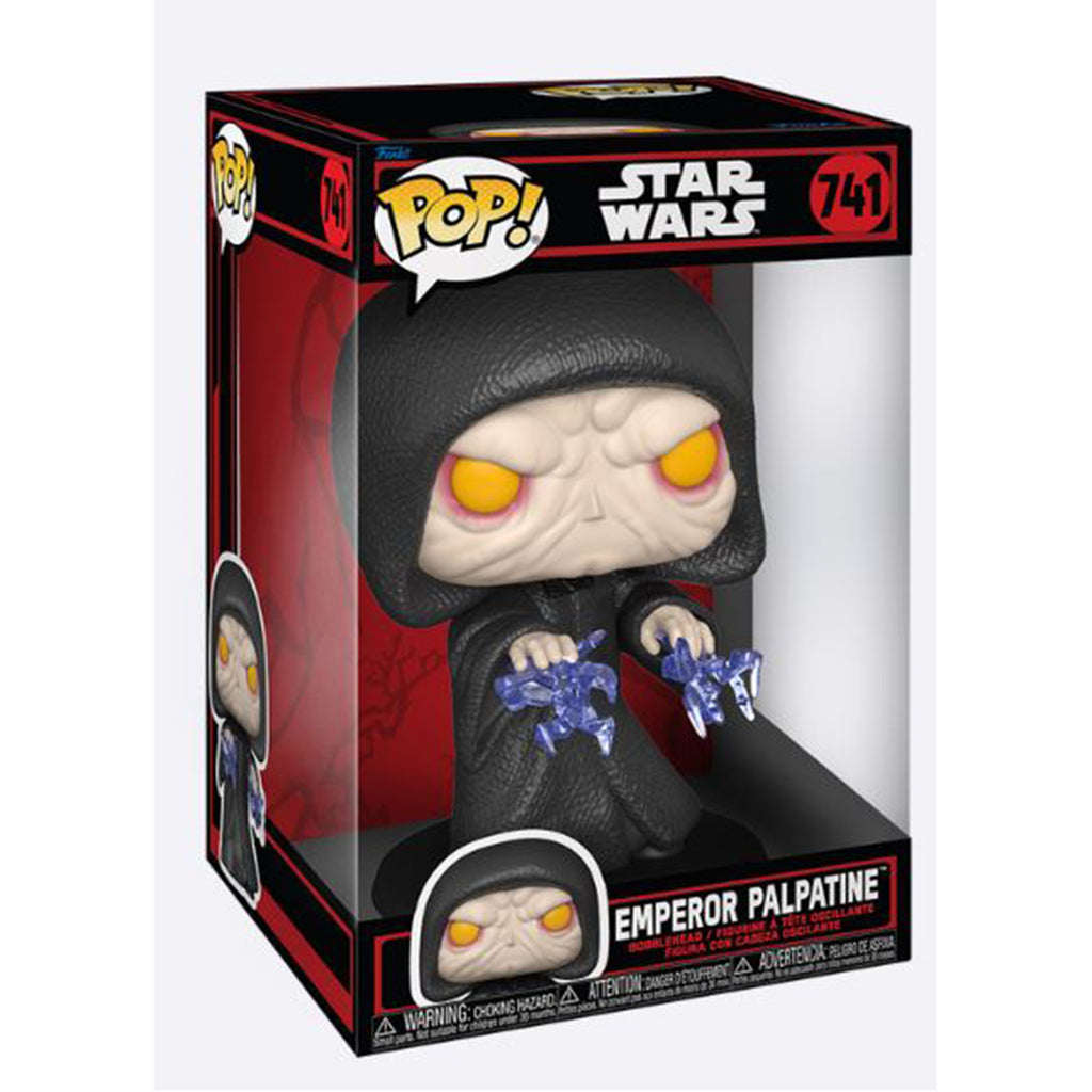 Funko Star Wars Jumbo POP Emperor Palpatine Figure - Radar Toys