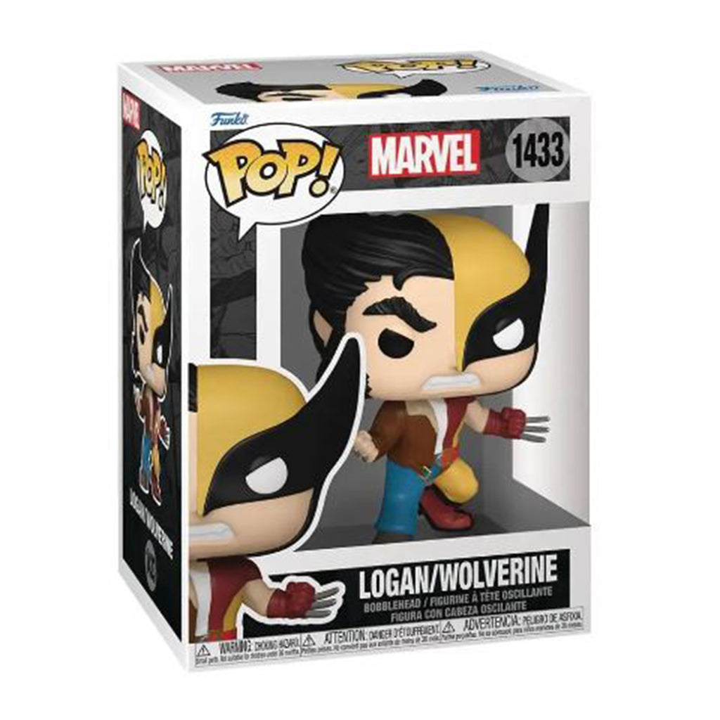 Funko Marvel POP Split Logan Wolverine Vinyl Figure