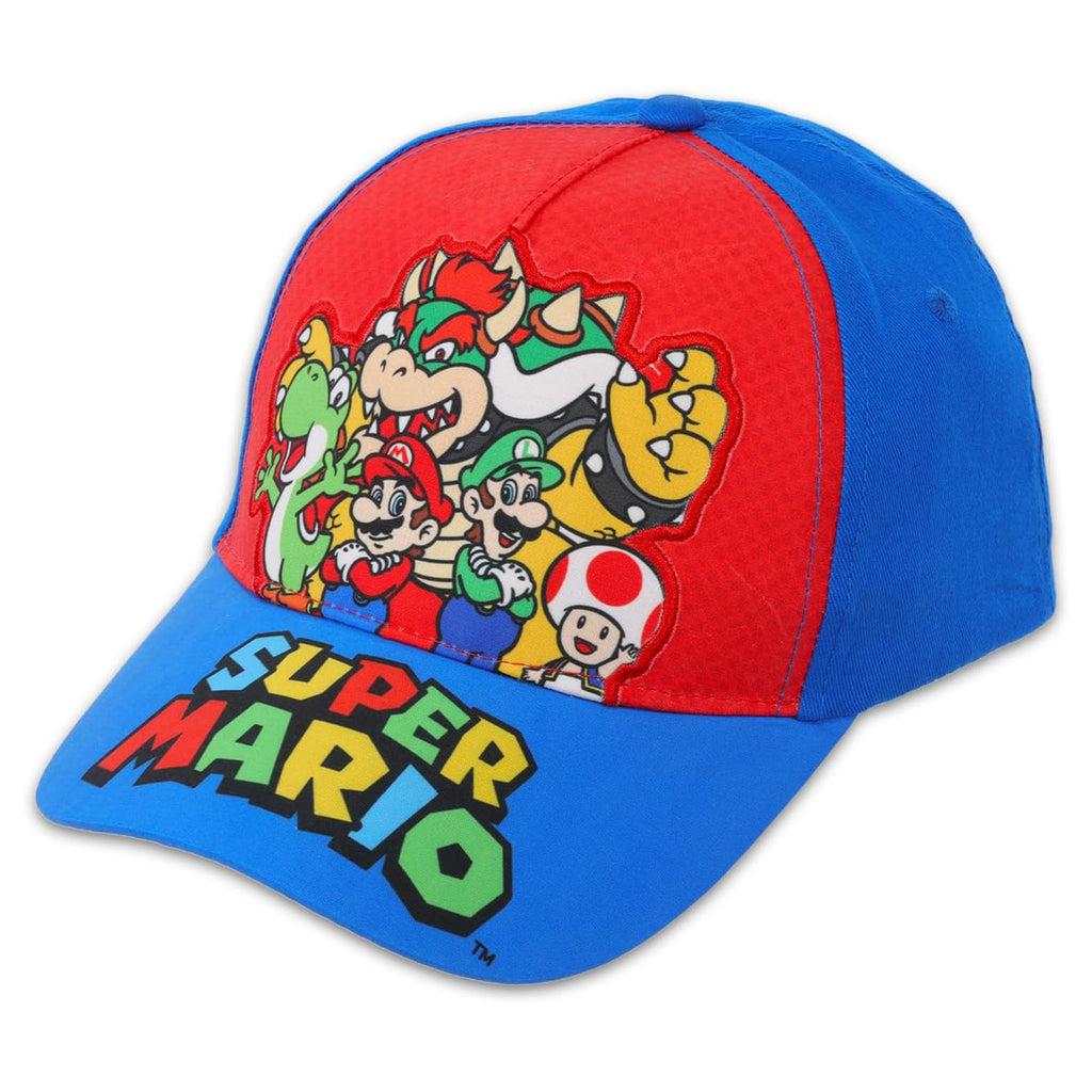 Super Mario Cap Bowser Family Selfie Embroidered Youth Cap