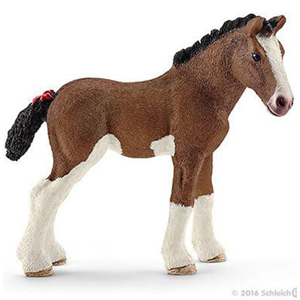 Schleich Clydesdale Foal Horse Animal Figure 13810 - Radar Toys