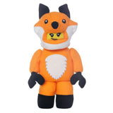 Manhattan Toys LEGO® Fox Costume Girl Small 8 Inch Plush Figure - Radar Toys