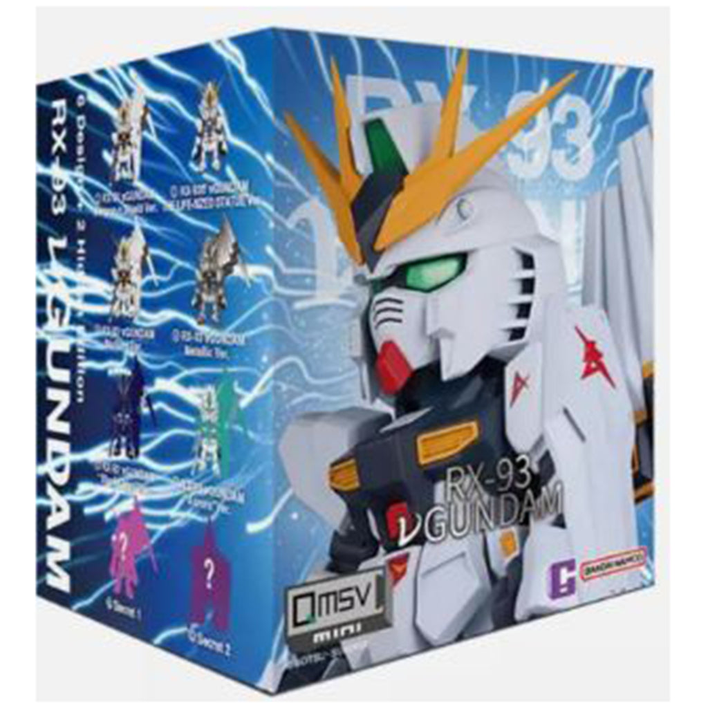 Bandai QMSV Mini RX-93 V Gundam Single Blind Box Figure