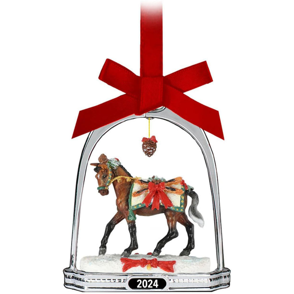 Breyer Apres Ski Stirrup Ornament Holiday Collection