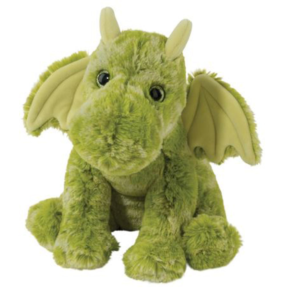 Douglas Lucian Green Dragon Sitting 9 Inch Plush Figure