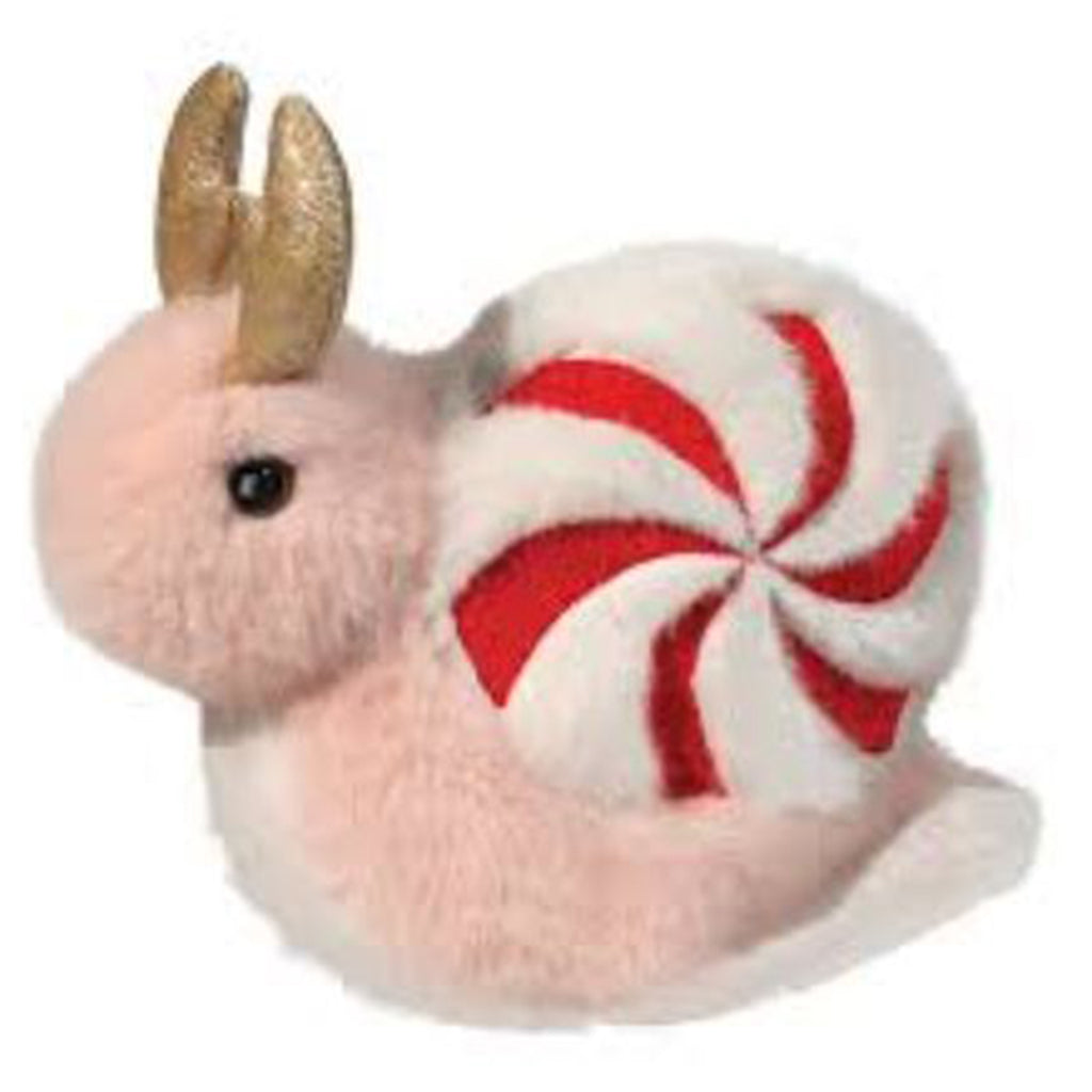 Douglas Peppy Mint Snail 6 Inch Plush Figure