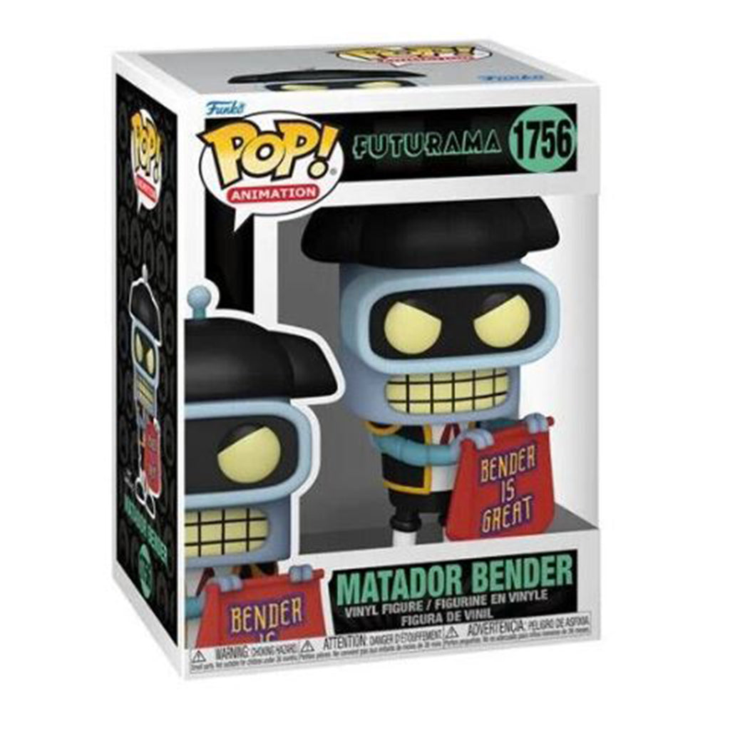 Funko Futurama POP Matador Bender Vinyl Figure