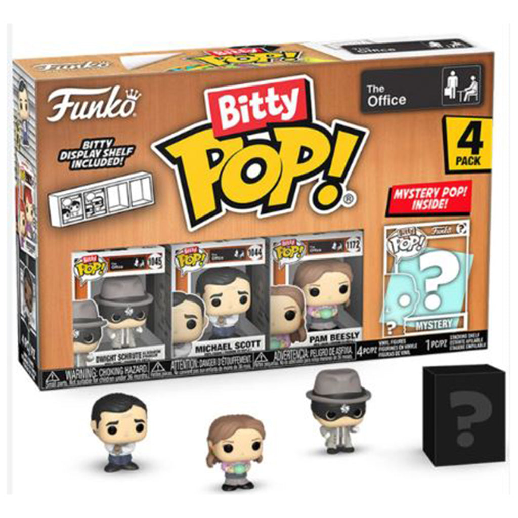 Funko The Office Bitty POP Dwight The Strangler Vinyl Figure Set - Radar Toys