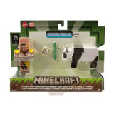 Mattel Minecraft Jungle Cartographer And Panda Deluxe Figure Set