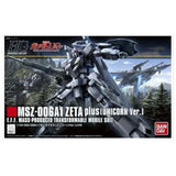 Bandai Gundam UC HG MSZ-006A1 Zeta Plus Unicorn Version 1:144 Scale Model Kit - Radar Toys