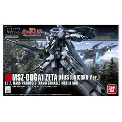 Bandai Gundam UC HG MSZ-006A1 Zeta Plus Unicorn Version 1:144 Scale Model Kit - Radar Toys