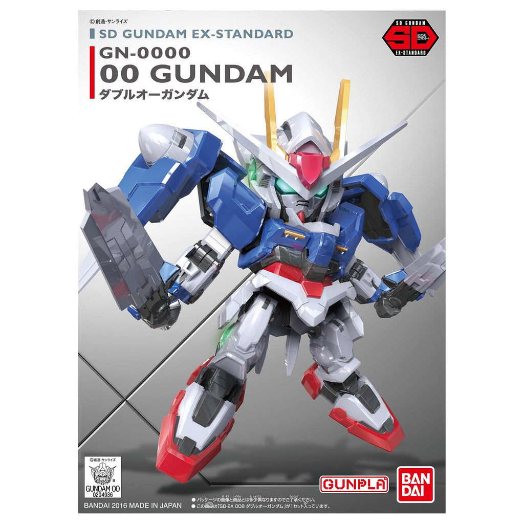 Bandai Gundam 00 SD EX-Standard GN-0000 00 Gundam Model Kit