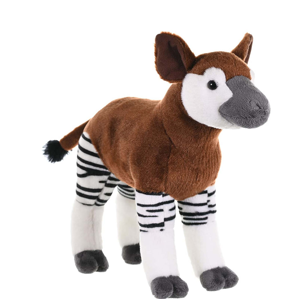 Wild Republic Cuddlekins Okapi 12 Inch Plush Figure