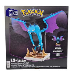 MEGA Pokemon Mini Motion Golbat 318 Piece Building Set - Radar Toys