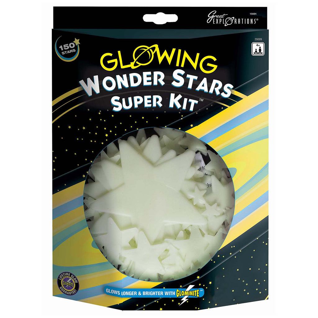 University Games Glow In The Dark Stars Super Kit