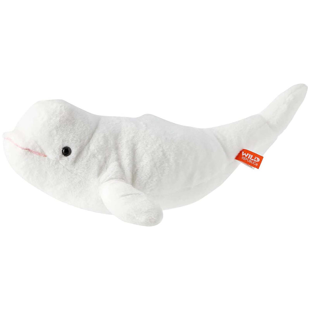 Wild Republic Cuddlekins Beluga Whale 18 Inch Plush Figure