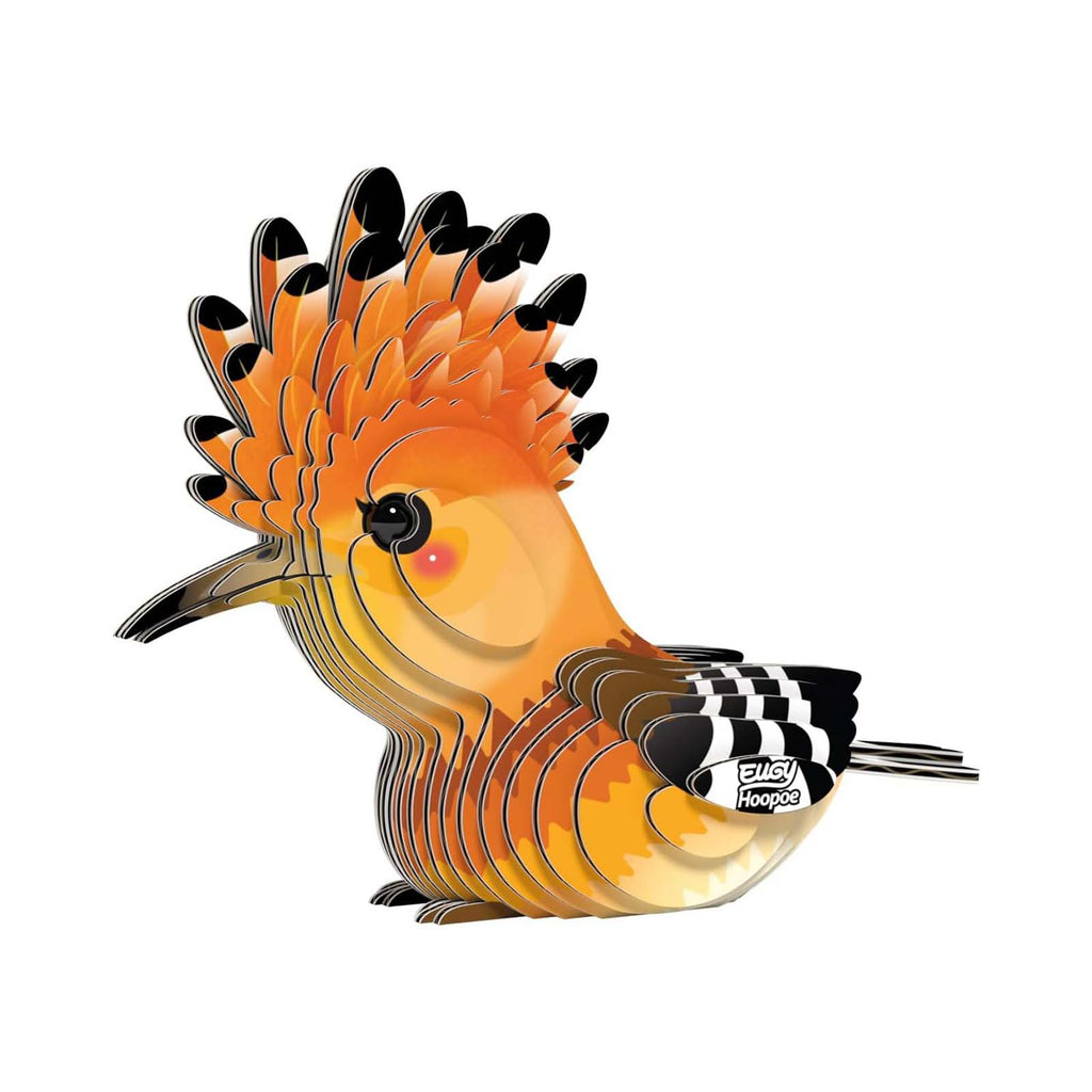 Eugy Hoopoe 3D Cardboard Model Kit