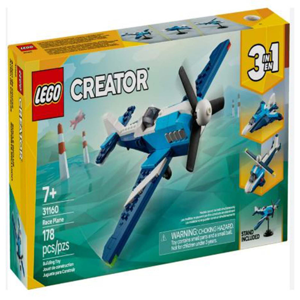 LEGO® Creator Aircraft: Race Plane Building Set 31160