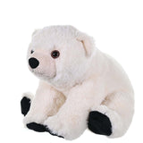 Wild Republic Cuddlekins Mini Polar Bear 8 Inch Plush Figure - Radar Toys