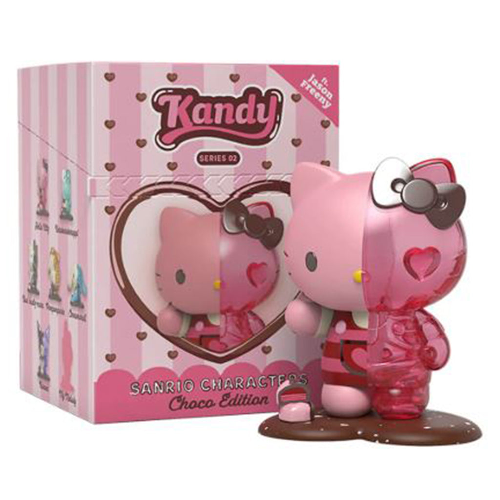 Mighty Jaxx Jason Freeny Kandy Series 02 Sanrio Characters Choco Edition Single Blind Box Mini Figure