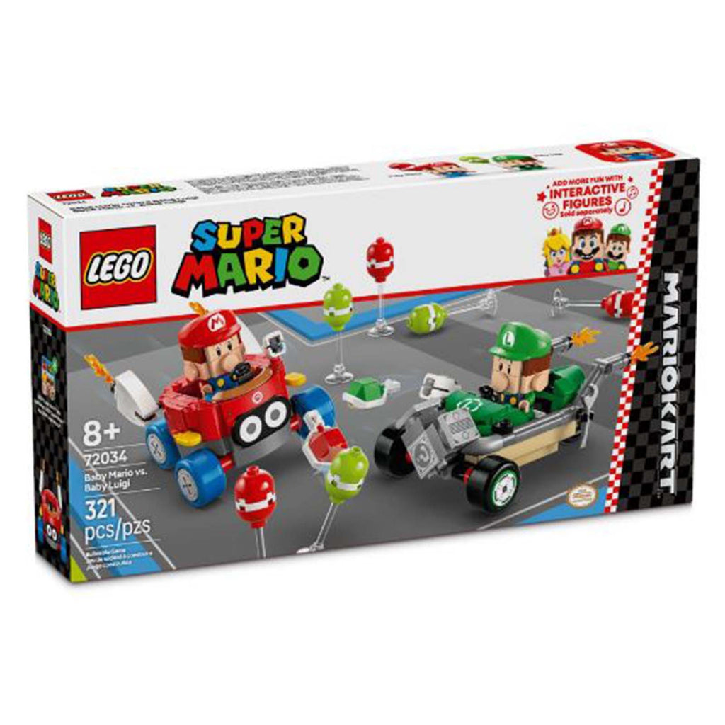 LEGO® Super mario Baby Mario Vs. Baby Luigi Building Set 72034 - Radar Toys