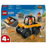 LEGO® City Yellow Construction Wheel Loader Building Set 60450 - Radar Toys