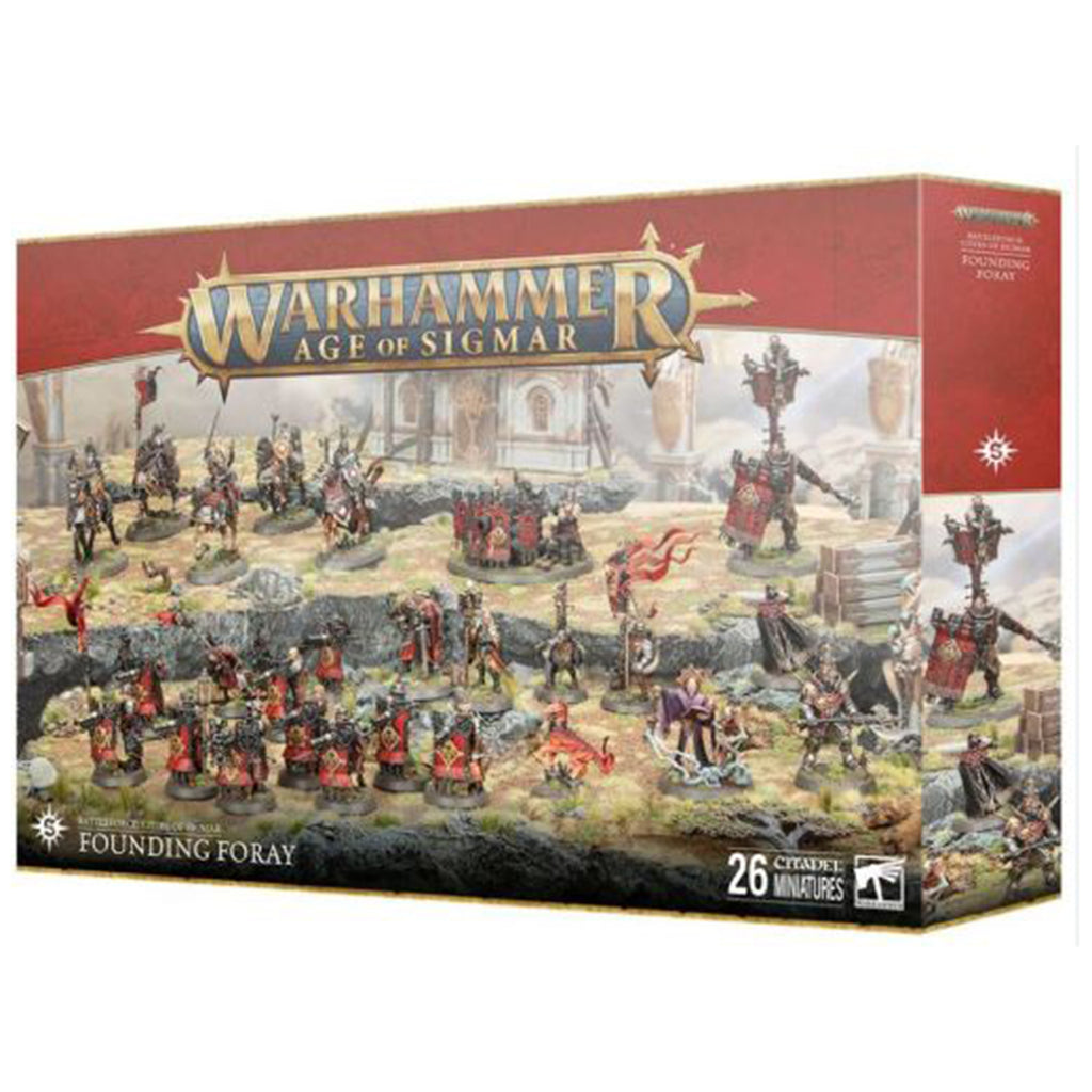 Warhammer Age Of Sigmar Battleforce Cities of Sigmar Founding Foray Building Set