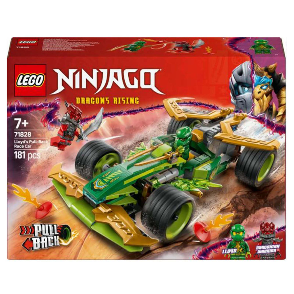 LEGO® Ninjago Lloyd's Pull-Back Race Car Building Set 71828