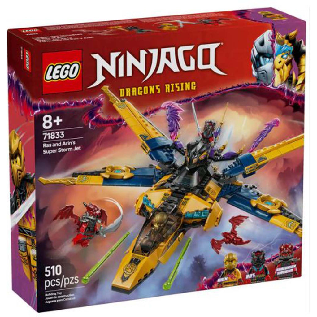 LEGO® Ninjago Ras and Arin's Super Storm Jet Building Set 71833