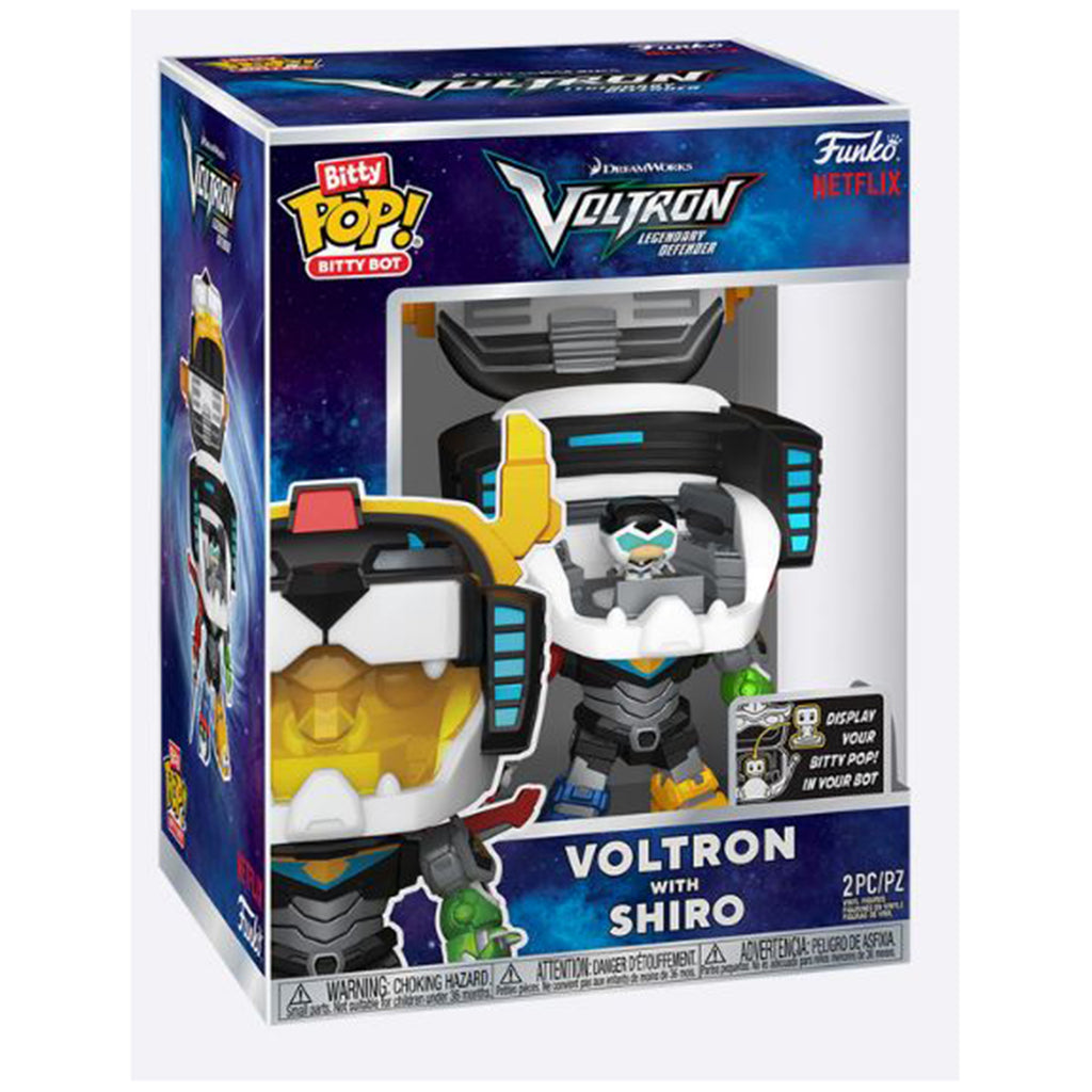 Funko Voltron Bitty Bots Voltron With Shiro Figure