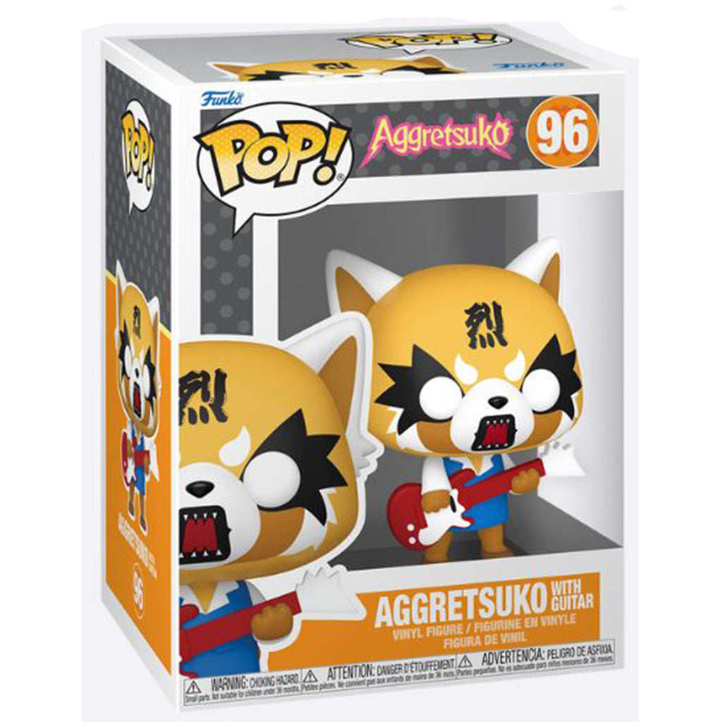 Funko Aggretsuko POP Aggretsuko With Guitar Vinyl Figure