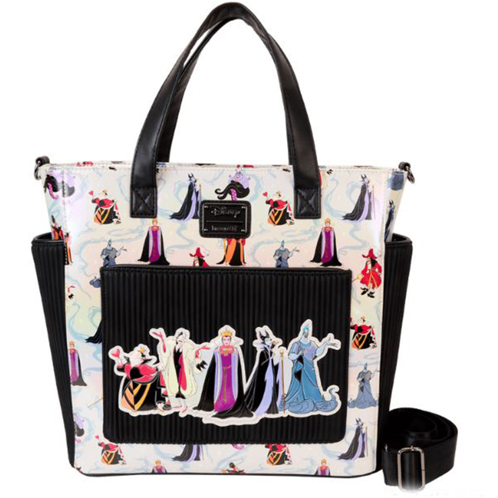 Loungefly Disney Villains All Over Print Convertible Backpack And Tote