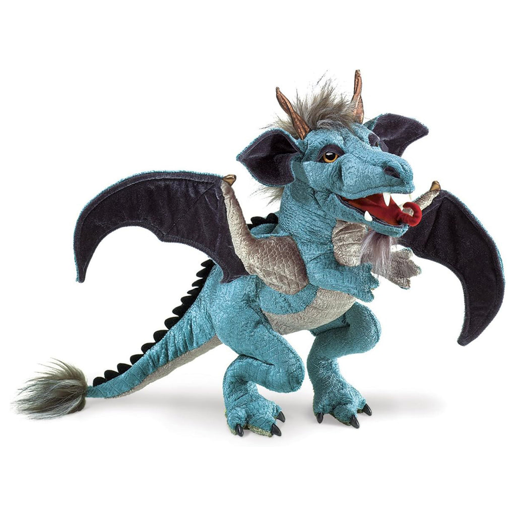 Folkmanis Sky Dragon 17 Inch Plush Puppet