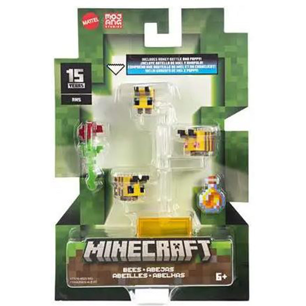 Mattel Minecraft Craft-A-Block Bees Figure